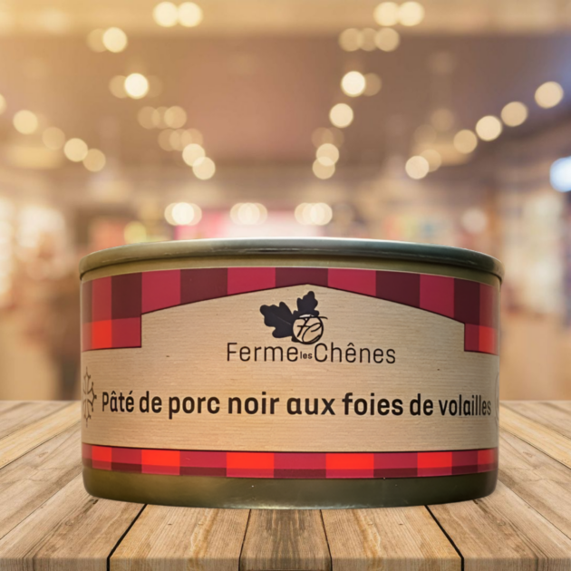 Pâté de porc noir aux foies de volailles