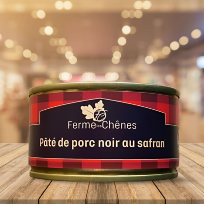 Pâté de porc noir au safran 130g