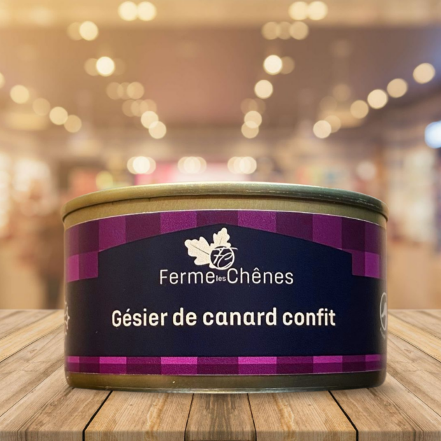 Gésiers de Canard Confits – 100% Fermier - 180g